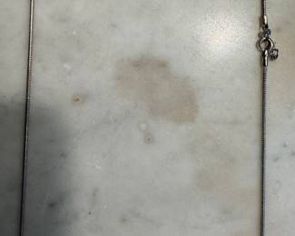 Sterling Silver Necklace