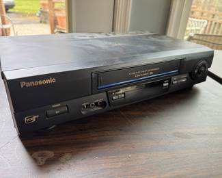 Panasonic Omnivision VHS Player