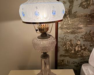 Antique Oil Lamp Electric Lamp