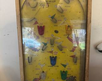 5 in 1 Electric Poosh M Up Big 5 Vintage Pinball Game by Northwestern Products