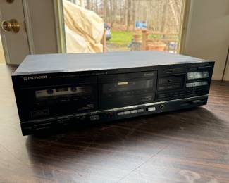 Pioneer CT-1280WR Stereo Double Cassette Tape Deck