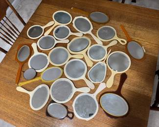 Collection of Bakelite Mirrors