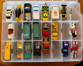 Collection of Vintage Match Box Cars