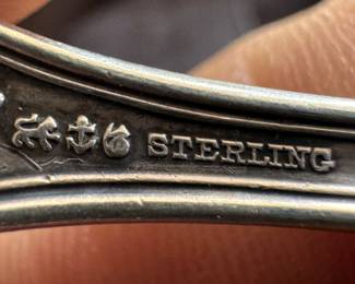 Sterling Silver Spoons 138gms