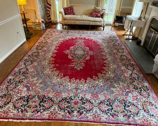 Hand-knotted Wool Persian Rug (166"L x 116"W)