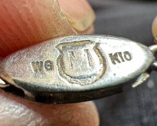 10K Gold Clasp & Pearl Necklace