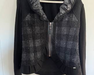 Women's Vex Collection Zippered Cardigan Size 40