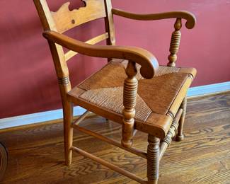 Vintage Hitchcock Dining Chair (3 Side Chairs & 1 Armchair)