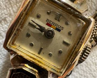 14K Gold Women's Benrus Wristwatch