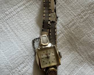 14K Gold Women's Benrus Wristwatch