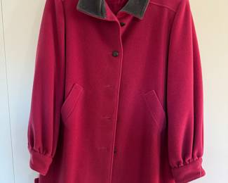 Women's Ognibene Zendman Rose with Gray Collar Jacket Size 5