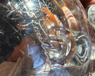 Steuben Crystal Bowl & Olive Dishes