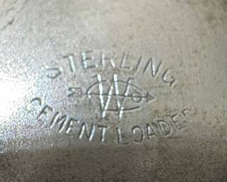 Sterling Silver Weighted Monogrammed Vase 