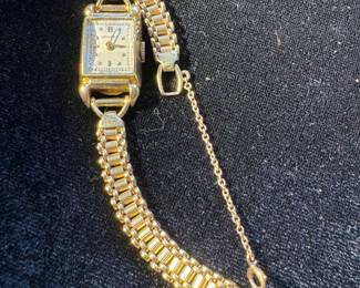 Vintage Women's Movado 14K Gold Watch