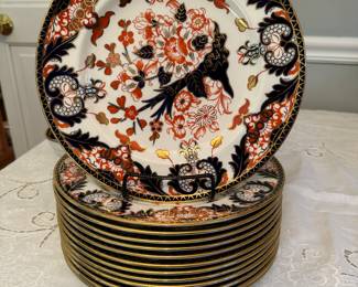Royal Crown Derby "Kings" China Dinner Plate (13pc)