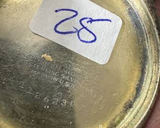 Sterling Silver Monogrammed Trinket Box (25 grams)