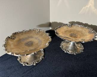 Sterling Silver Serving Bowl / 429 grams each / 2 total