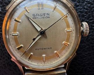 Gruen Precision Autowind 17J Men's Wristwatch