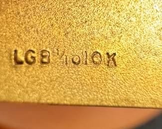 10K Gold Holton Arms School Pendant