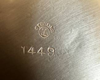 Sterling Silver Weighted Candlesticks (pr)