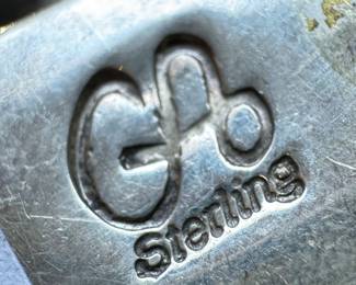 Sterling Silver Native American Bracelet