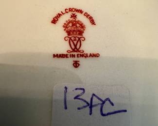 Royal Crown Derby "Kings" China Dinner Plate (13pc)