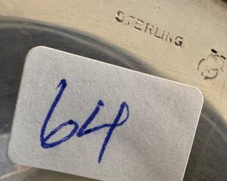 Sterling Silver Reppouse Bowl / 64 grams