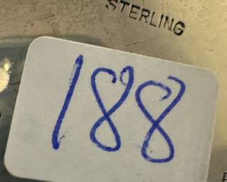 Sterling Silver Sugar Bowl / 188 grams