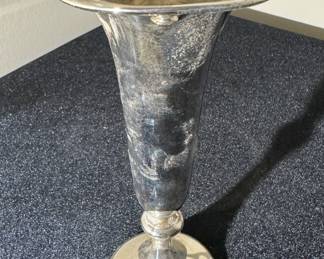 Sterling Silver Weighted Vase