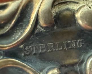 Sterling Silver Cake Knife & Fork ( 2/343 grams)