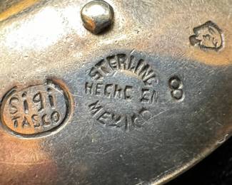 Vintage Sigi Tasco Sterling Silver Brooch