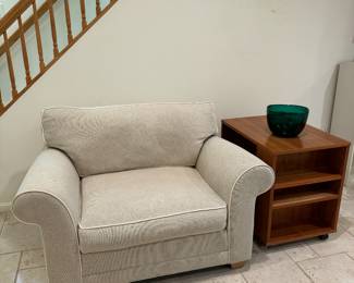 Bauhaus Upholstered Armchair (37"D x 49"W x 28" Back Height)