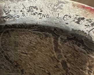 Sterling Silver Weighted Flower Basket