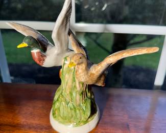 Porcelain Ducks Figurine