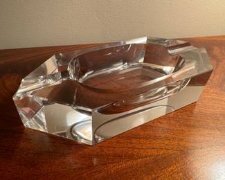 Cartier Crystal Ashtray 