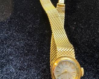 Vintage Movado 18K Gold Watch