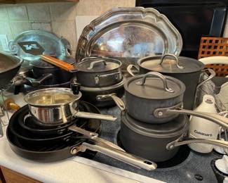 Collection of Premium Pots, Pans & Platters