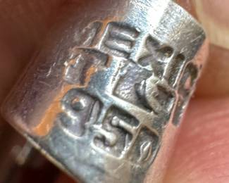 Sterling Silver Unakite Pendant