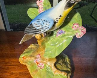 Royal Doulton Yellow Throated Warbler Porcelain Figurine