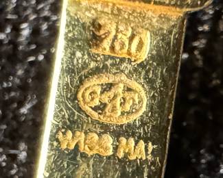 Vintage Movado 18K Gold Watch