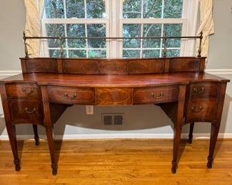 Baker 5 Drawer Sideboard (78"W x 28"D x 53"H)