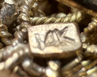 14K Gold Clip On Earrings