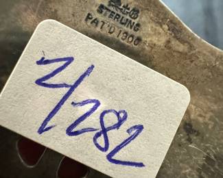 Sterling Silver Asparagus Server & Serving Fork ( 2/282 grams)