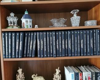 Another shelf of the complete set of The Agatha Christie Mystery Collection published by Bantam Books July 1987