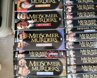 Thousands of DVD's including: Midsomer Murders