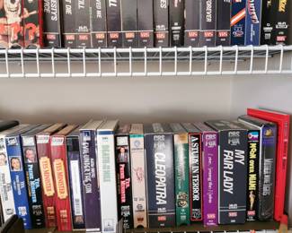 VHS Tapes and/or Movies including: