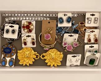 Gorgeous vintage costume jewelry