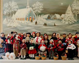 Some of the Byers Choice Carolers that are offered in this sale, we have MANY!