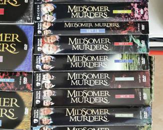 Thousands of DVD's including: Midsomer Murders