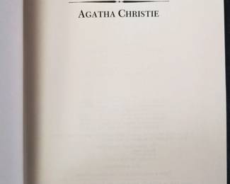 Interior title page of "Appointment with Death" from the complete set of The Agatha Christie Mystery Collection published by Bantam Books July 1987